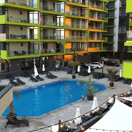 Moon Sea View Apartment - Spa N Pools Resort Mamaia Eksteriør billede